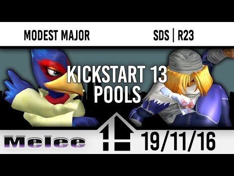 Kickstart 13 - Modest Major (Falco) vs SDS | R23 (Sheik) - Pools