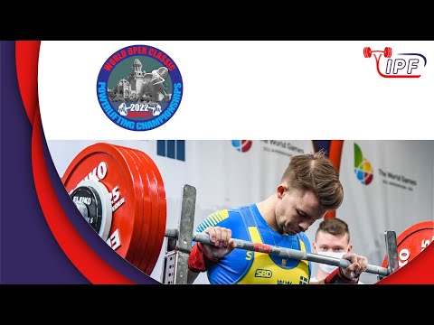 Men 66 & 74 kg A-Groups - World Open Classic Powerlifting Championships 2022