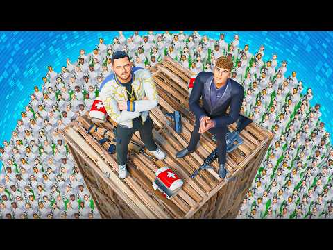 Clix & CouRage vs 99 Fortnite Pro's!