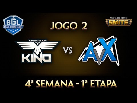 Kino X AvalanX (Semana 4 - Jogo 2) Smite BGL 2016 - 1ª Etapa
