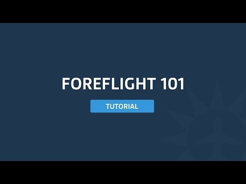 Part of a video titled ForeFlight 101 Beginner Presentation (Summer 2015) - YouTube