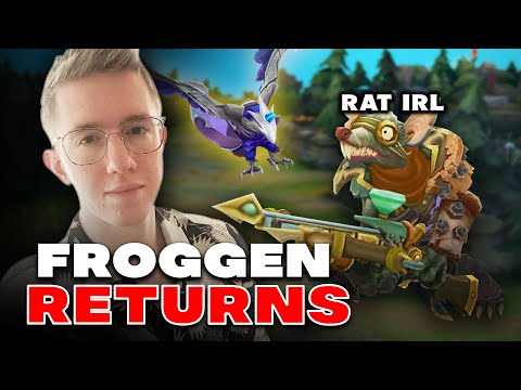 Anivia God Froggen RETURNS and ABUSES RAT IRL