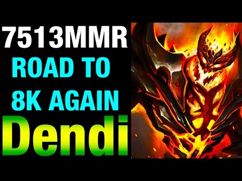 Dendi Shadow Fiend - 7513MMR - Road to 8k AGAIN! 7.02 - Dota 2