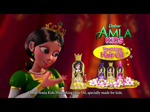 Dabur Amla Kids Hair Oil - Adventures of Princess Amira with Monster (Arabic)