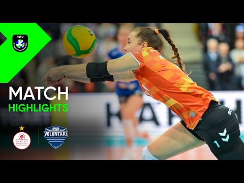Highlights | Allianz MTV STUTTGART vs. C.S.O. VOLUNTARI 2005 | CEV Champions League Volley 2025