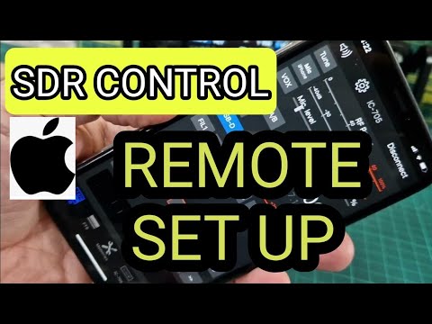 iOs SDR-CONTROL- ICOM 705 Remote Set Up - WORDWIDE