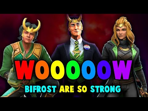 BIFROST DESTROY MAXED DARKHOLD!! CRUCIBLE SEASON 4 GOES CRAZY | MARVEL STRIKE FORCE