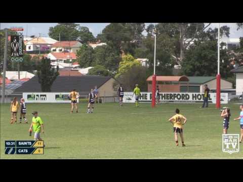 2017 BDAFL Women's Round 1 - Maitland Saints v Muswellbrook Cats