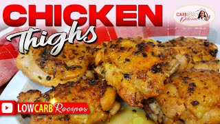 MOIST "STOVE-TOP" CHICKEN THIGHS | No Baking!