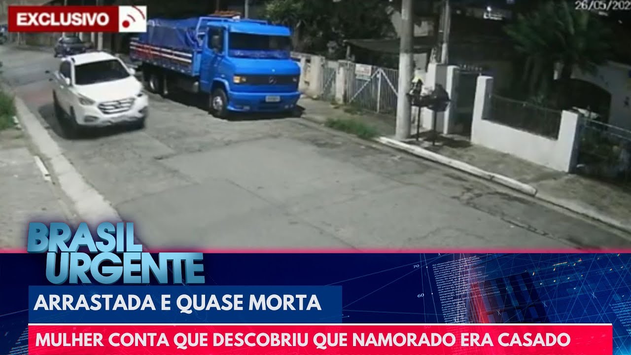 Mulher que foi arrastada por cantor relata que não aceitava ele ser casado | Brasil Urgente