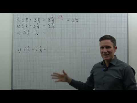 Gemischte Zahlen Addition und Subtraktion