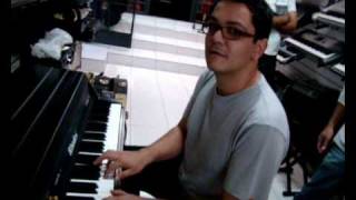 Video thumbnail for Márcio Mello testanto seu Rhodes mark V stage 73 by Márcio Mello - Criação Musical