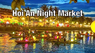 Visiting the Hoi An Night Market: Boat Ride, Food Scene, Lanterns | Vietnam Travel Vlog #7