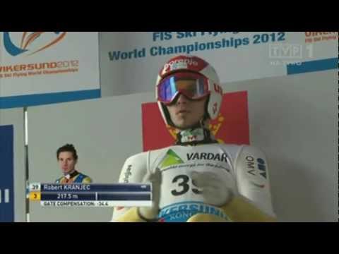 Robert Kranjec - Vikersund 2012 - 244m (PB, NR)