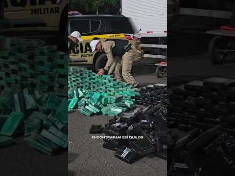 A maior apreensão de drogas de Minas Gerais