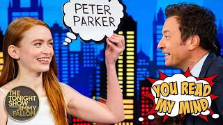You Read My Mind with Sadie Sink | The Tonight Show Starring Jimmy Fallon