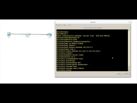 CCNA Tutorial: Basic Switch Configuration