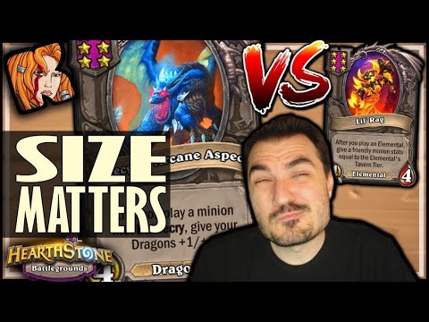 SIZE MATTERS IN BGs! - Hearthstone Battlegrounds