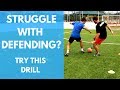 1v1 Defending Drill | Become The Ultimate Defender In Soccer