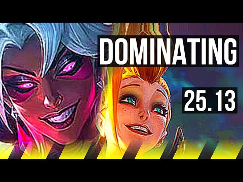 NILAH & Thresh vs JINX & Elise (ADC) | Dominating | EUW Master | 25.13