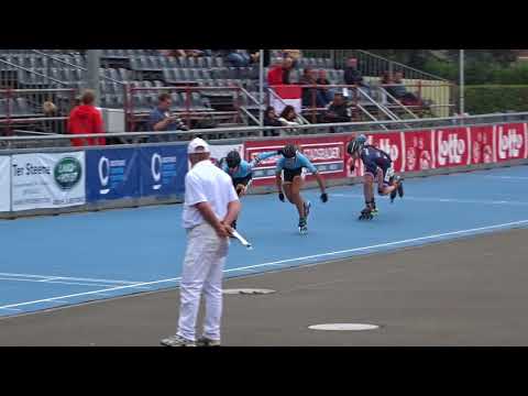 1/4 final 500m sen Ladies 1 (European Championships Inline Skating 2018)
