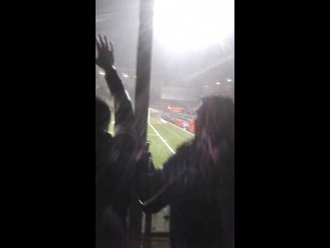 Uitvak tijdens Cambuur-AZ