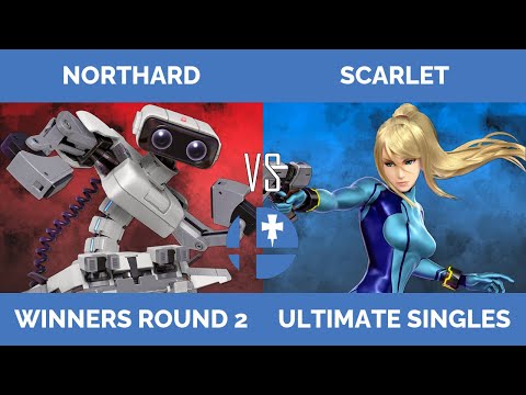 RogaSmash 196: SSBU Winners R2 - Northard (ROB) vs Scarlet (Zero Suit)