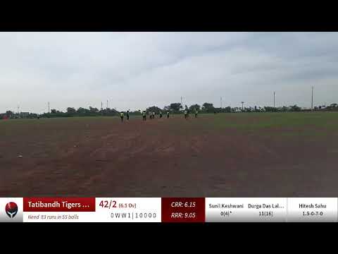 Live Cricket Match | Dangania Dare Devils (CLR9) vs Tatibandh Tigers (CLR9) | 25-Jun-21 06:30 am 16