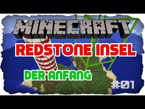 🏝Redstone Insel🏝 |  Folge 1: Der Anfang [Ger | Stream]