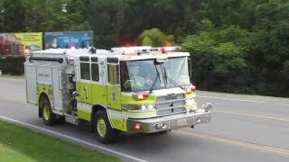 preview picture of video 'Roanoke County Wagon 1 Responding'
