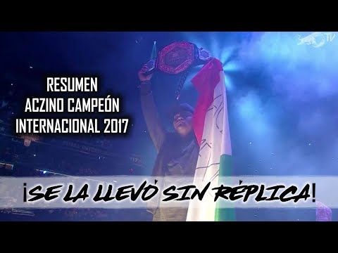 RESUMEN ACZINO CAMPEÓN INTERNACIONAL REDBULL 2017 || ¡SE LA LLEVÓ SIN RÉPLICA!