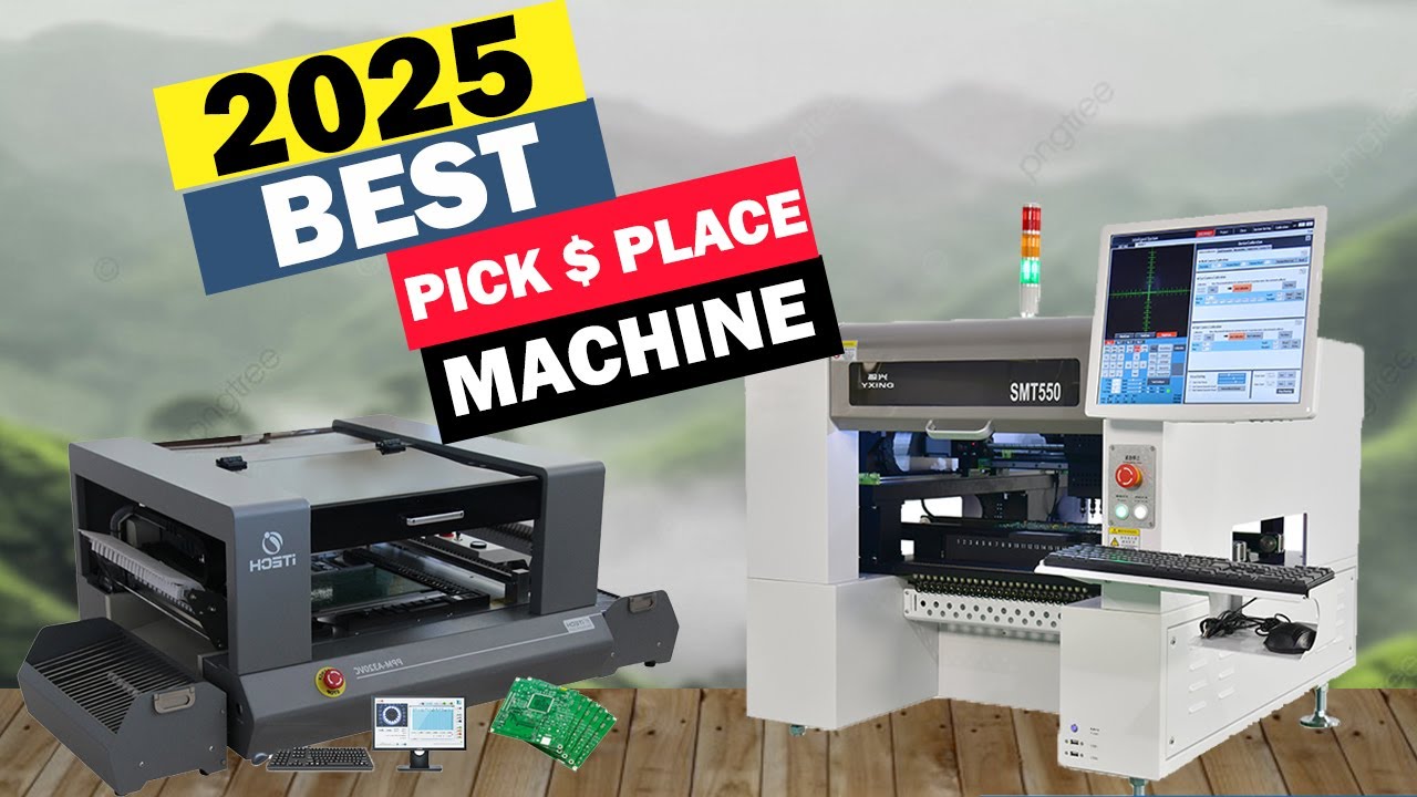 Top 5 Best Pick and Place Machines 2025 | Ultimate SMT Assembly & PCB Tool Review