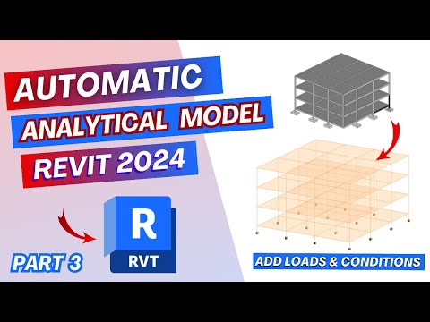 Automate Analytical Models in Revit 2024 | Add Structural Loads and Boundary Conditions