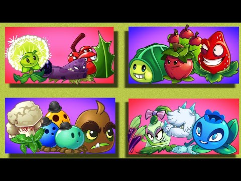 PvZ 2 4 Team Plants Vs Random Team Zombies Part 37