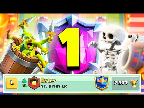 IM #1 in the WORLD 🌍🥇 with most *broken* Logbait Deck