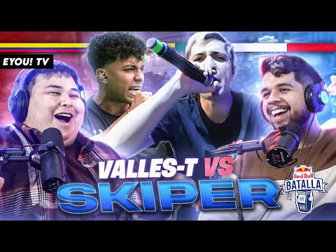 SKIPER AKA I ANSWER EVERYONE! - Reaction to SKIPER vs VALLES T - EYOU TV