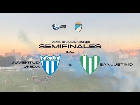 Torneo Regional Amateur - Semifinales ida -  Juventud Unida (Gchú.) vs. San Justino (San Justo)