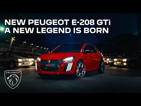 New Peugeot E-208GTi | A New Legend is Born