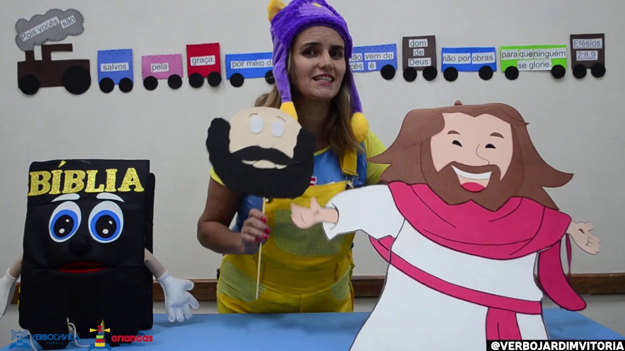 JESUS CURA O CEGO BARTIMEU | TIA SIMONE | VERBO CRIANÇAS