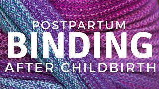 Easy Bengkung Belly Binding DIY | How To | Postpartum Healing Life Hack