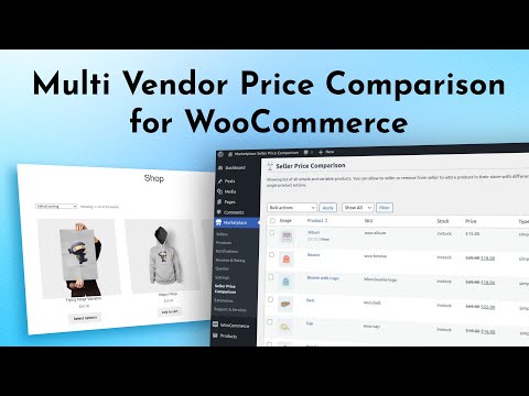 WordPress WooCommerce Marketplace Seller Price Comparison Plugin