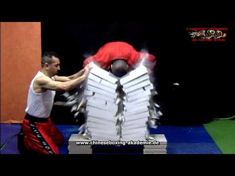 Sifu Nihat Atamtürk - Head Brick Breaking live on Turkish Television Yol TV