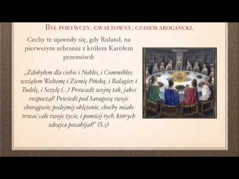 Roland jako średniowieczny rycerz
