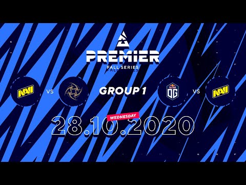 NAVI vs NIP and Group Final: OG vs NAVI | BLAST Premier Fall Series Group 1 Day 3
