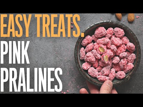 How to make pink praline at home ( specialty from the town of Lyon)