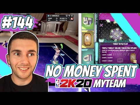 NBA 2K20 MYTEAM THE BEST LIMITED TIME EVENT!!  TRIPLE THREAT ONLINE TOKENS X2! | NO MONEY SPENT #144