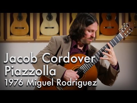 Jacob Cordover - Piazzolla Adios Nonino (1976 Rodriguez Churchdoor)