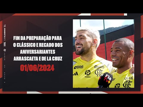 END OF PREPARATION FOR THE CLASSIC AND MESSAGE FROM ARRASCAETA AND LA CRUZ BIRTHDAYS