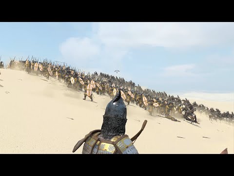 500 HORSE ARCHERS vs 500 SPEARMEN UNITS - Mount & Blade 2 BANNERLORD