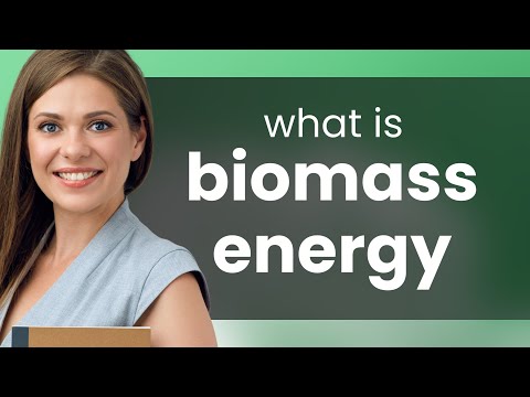 Understanding Biomass Energy: A Guide for English Language Learners